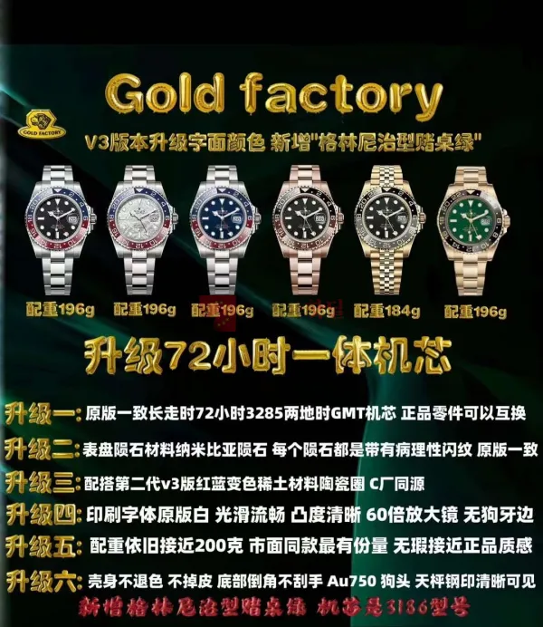 G厂 (GOLD) - GMT 라인 정리