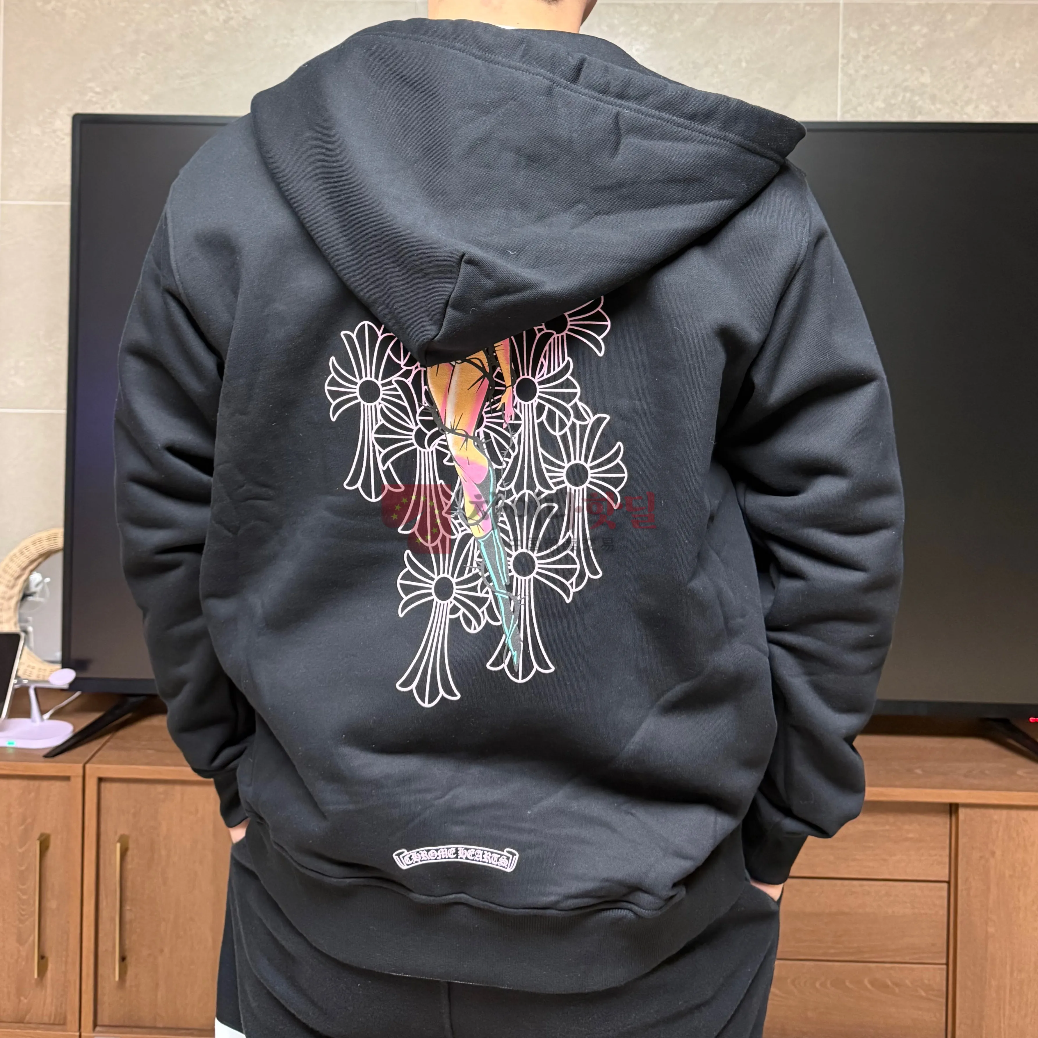 tb샵 크롬하츠후드집업 후기입니다